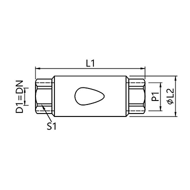 4890 One-way Balancing Valve