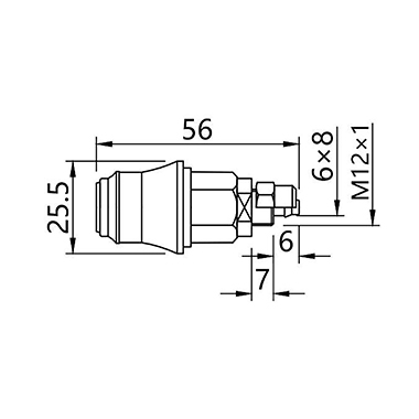 21KB KO Pneumatic Quick Coupling